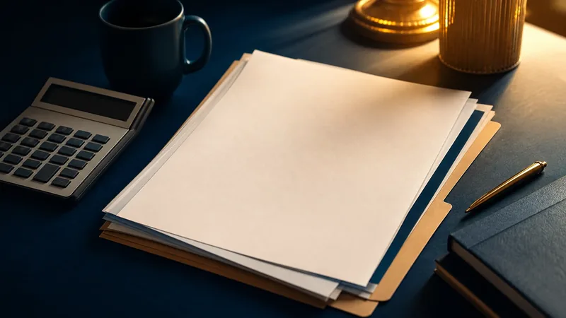 Tax forms and a calculator on a desk, Washington Lodging Tax and DOH Lodging License